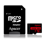 APACER 64GB Micro SDXC Card MicroSDXC UHS-I Class 10 with Adapter