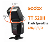 Godox TT520II Flash Light Speedlite For Canon Nikon Pentax Olympus Fujifilm etc