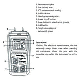 Digital Timber Moisture Meter Damp Humidity Tester LCD Wood Detector Analyzer