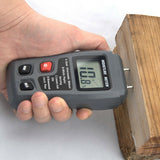 Digital Timber Moisture Meter Damp Humidity Tester LCD Wood Detector Analyzer