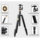 QZSD Q555 Portable Aluminum Digital Camera Tripod Monopod Stand With Ball Head