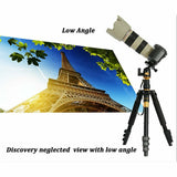 QZSD Q555 Portable Aluminum Digital Camera Tripod Monopod Stand With Ball Head