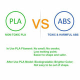 3D Pen printer Printing PLA Filament 1.75mm 5M x10 Colors