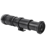 420‑800mm F8.3 Telephoto Zoom Lens Telescope for Canon EF-S Mount Camera+T2Mount