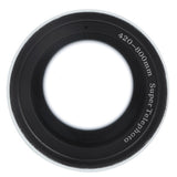 420‑800mm F8.3 Telephoto Zoom Lens Telescope for Canon EF-S Mount Camera+T2Mount