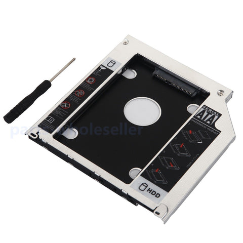 SATA 2nd HDD SSD Hard Drive Unibody Caddy for Apple MacBook Pro 2010 2011 2012