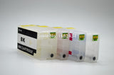 Refillable Ink Cartridges 4 Canon PGI-1600 1600XL w/ Auto Reset Chips