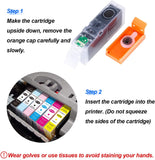 Canon Ink Cartridges PGI-650XL CLI-651XL 2BK+C+M+Y