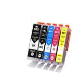 Canon Ink Cartridges PGI-680XXL CLI-681XXL Set 2BK+C+M+Y