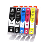 Canon Ink Cartridges PGI-680XXL CLI-681XXL Set 2BK+C+M+Y