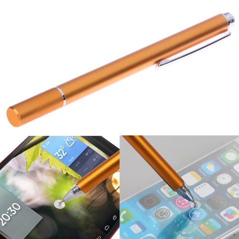 Capacitive Fine Point Stylus Touch Pen for iPhone iPad Samsung etc Gold