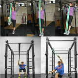 Heavy Duty Resistance Bands Set 4 Loop for Gym Exercise Pull up Fitness Workout