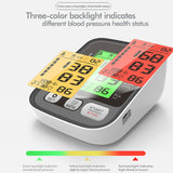 Digital Sphygmomanometer Upper Arm Blood Pressure Monitor Heart Beat Meter