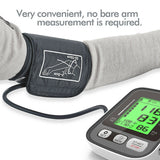 Digital Sphygmomanometer Upper Arm Blood Pressure Monitor Heart Beat Meter