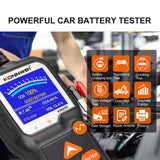KONNWEI KW650 Battery Tester 12V 6V Car Motorcycle Battery System Analyzer