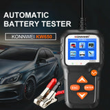 KONNWEI KW650 Battery Tester 12V 6V Car Motorcycle Battery System Analyzer