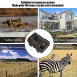 1080P HD Infrared Night Vision Wildlife Scouting Hunting Trail Camera PR800