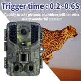 1080P HD Infrared Night Vision Wildlife Scouting Hunting Trail Camera PR800
