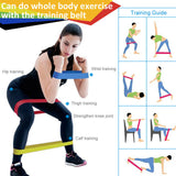 Resistance Loop Bands Set Strength Fitness Gym Exercise Yoga Workout Pull Up
