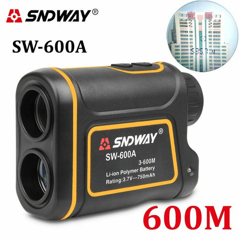 SNDWAY Telescope Distance Monocular Meter Rangefinder Measurement Tool 600m