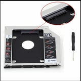 SATA 2nd HDD SSD Hard Drive Unibody Caddy for Apple MacBook Pro 2010 2011 2012