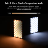 W140 RGB LED Video Light Rechargeable Photography Fill Light