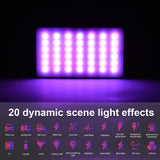 W140 RGB LED Video Light Rechargeable Photography Fill Light