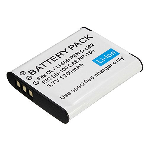 Battery LI50B for OLYMPUS Camera LQTech