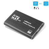Video Capture Card 4K 60Hz HDMI to USB 3.0 for PS4 Xbox Game Recording etc