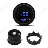 2" 52mm Blue Digital LED Water Temperature Gauge+Sensor Celsius