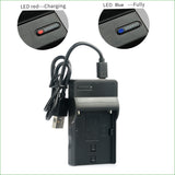 Slim USB to USB-C Battery Charger for CANON NB1L NB1LH NB-1L