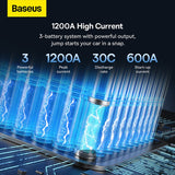 Baseus Super Energy Pro+ 1200A Car Jump Starter Power Bank Charger
