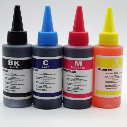 HP Compatible Dye Refill Ink 100ml x 4 Bottles – LQTech