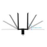 1200Mbps Long Range Dual Band 2.4/5.8G 5GHz Wireless USB3.0 WiFi Adapter Antenna