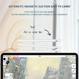 Active Stylus Pen Pencil with Palm Rejection Fine Tip Stylus for iPad Pro etc