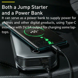 Baseus 12000mAh Car Jump Starter Power Bank 12V Auto Starting 1000A Charger