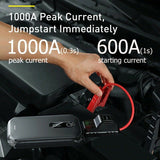 Baseus 12000mAh Car Jump Starter Power Bank 12V Auto Starting 1000A Charger