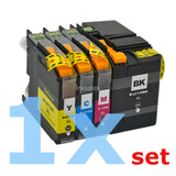 Brother Compatible Ink Cartridges LC139XL LC135XL Whole Set High Yield