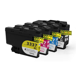 Brother Compatible Ink Cartridges LC3337 LC3337XL Whole Set High Yield