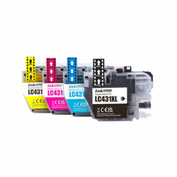Brother Compatible Ink Cartridges LC431 LC431XL Whole Set