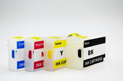 Refillable Ink Cartridges 4 Canon PGI-1600 1600XL w/ Auto Reset Chips