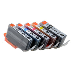 Canon Compatible Ink Cartridges PGI-7 PGI-9 Set BK+PBK+C+M+Y