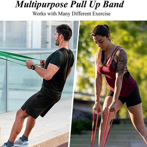 Pull up fitness band top