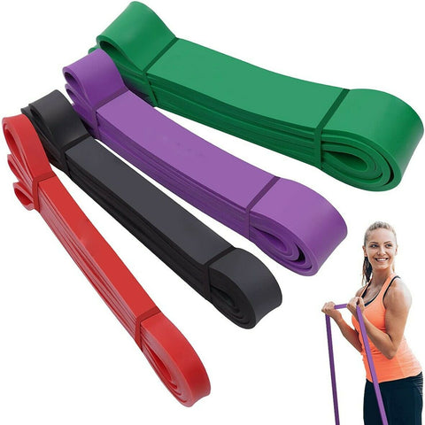 Heavy Duty Resistance Bands Set 4 Loop for Gym Exercise Pull up Fitnes LQTech