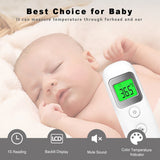Non-Contact IR Infrared Thermometer Forehead / Ear Temperature Measure Tool