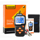 KONNWEI KW650 Battery Tester 12V 6V Car Motorcycle Battery System Analyzer