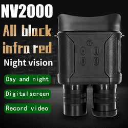 HD Binocular Infrared IR Night-Vision Goggles Binocular Hunting Scope NV2000