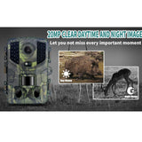 1080P HD Infrared Night Vision Wildlife Scouting Hunting Trail Camera PR800