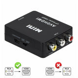 Composite AV CVBS 3RCA to HDMI Video Converter Adapter