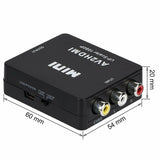 Composite AV CVBS 3RCA to HDMI Video Converter Adapter